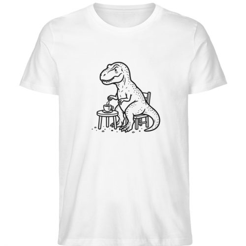 Tea-Rex - Light Edition - Herren Organic Shirt-3