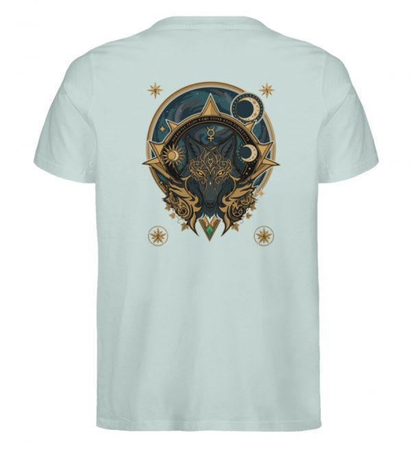 DRBLMZQP65_STTU758-7033 Celestial Wolf - Herren Organic Shirt-7033
