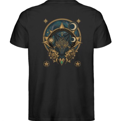 Celestial Wolf - Herren Organic Shirt-16
