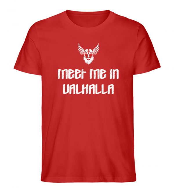 Meet me in Valhalla - Herren Organic Shirt-4