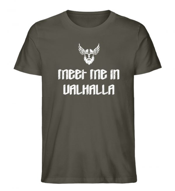 Meet me in Valhalla - Herren Organic Shirt-7072