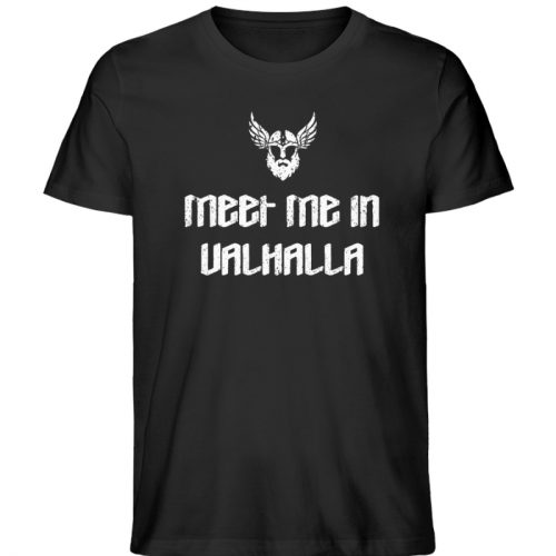 Meet me in Valhalla - Herren Organic Shirt-16
