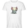 Axolotl - Peace - Herren Organic Shirt-3