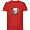 Axolotl - Peace - Herren Organic Shirt-4