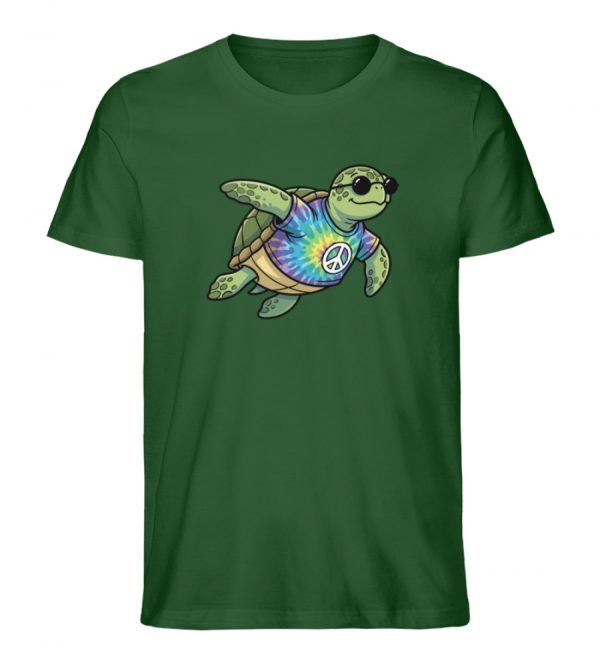 Chillkröte - Peace - Herren Organic Shirt-833