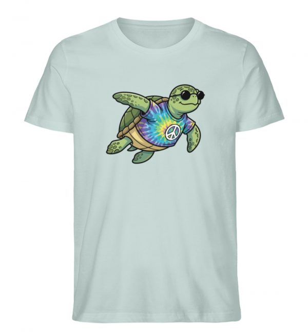 Chillkröte - Peace - Herren Organic Shirt-7033