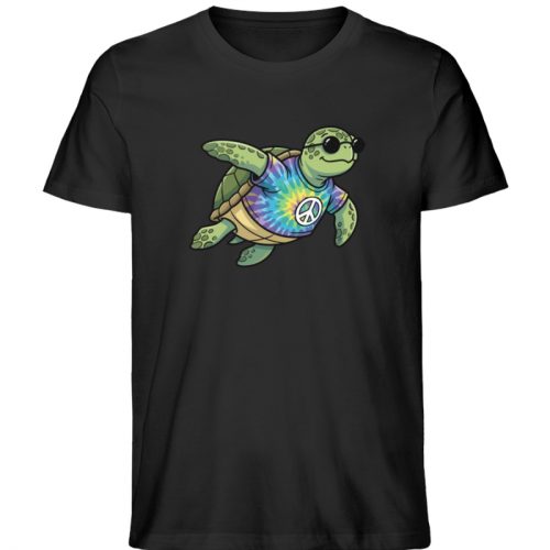 Chillkröte - Peace - Herren Organic Shirt-16