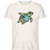 Chillkröte - Peace - Herren Organic Shirt-6968