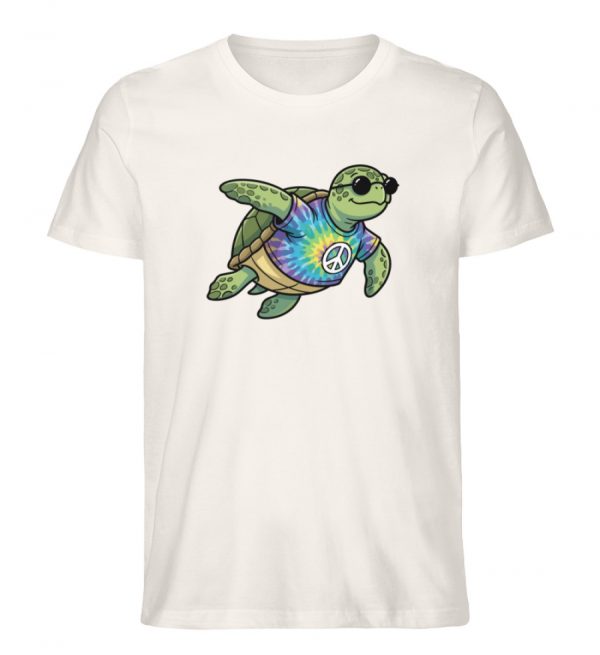 Chillkröte - Peace - Herren Organic Shirt-6968
