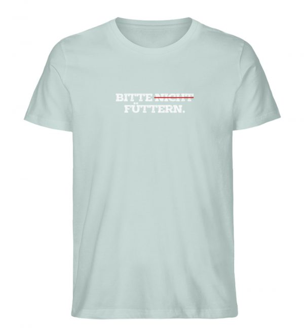 Bitte füttern - Herren Organic Shirt-7033