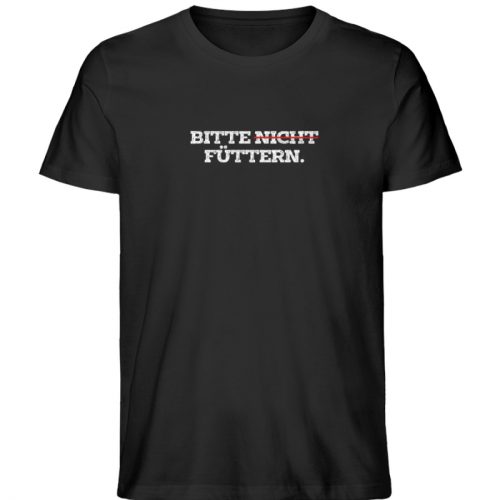 DRXLL50FI6_STTU758-16 Bitte füttern - Herren Organic Shirt-16
