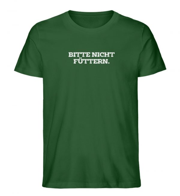 Bitte nicht füttern - Herren Organic Shirt-833