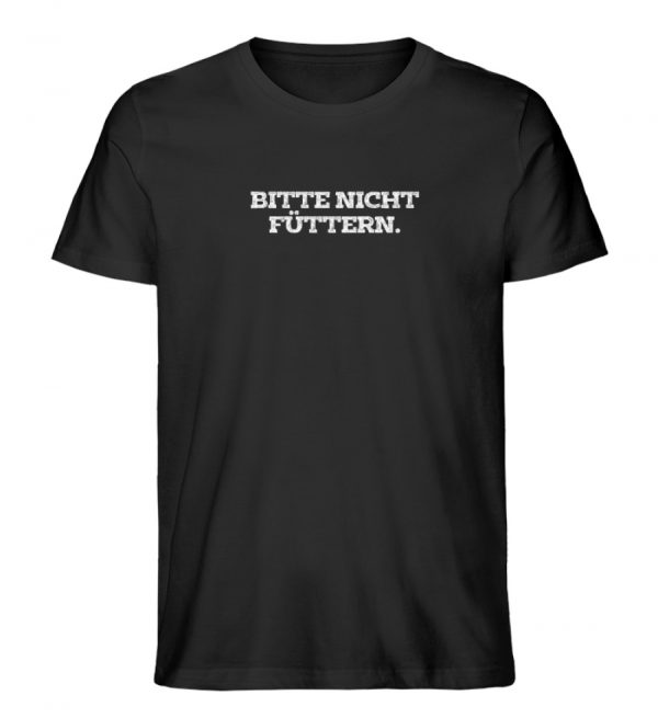 Bitte nicht füttern - Herren Organic Shirt-16