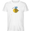 DRHTV054DY_STTU758-3 Biene mit Herz - Herren Organic Shirt-3
