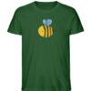 DRHTV054DY_STTU758-833 Biene mit Herz - Herren Organic Shirt-833