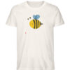 DRHTV054DY_STTU758-6968 Biene mit Herz - Herren Organic Shirt-6968
