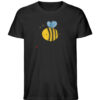 DRHTV054DY_STTU758-16 Biene mit Herz - Herren Organic Shirt-16