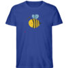 DRHTV054DY_STTU758-668 Biene mit Herz - Herren Organic Shirt-668