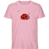 Marienkäfer mit Blatt - Herren Organic Shirt-6883