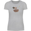 Vögel mit Sonne - Damenshirt-17