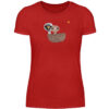 Vögel mit Sonne - Damenshirt-4