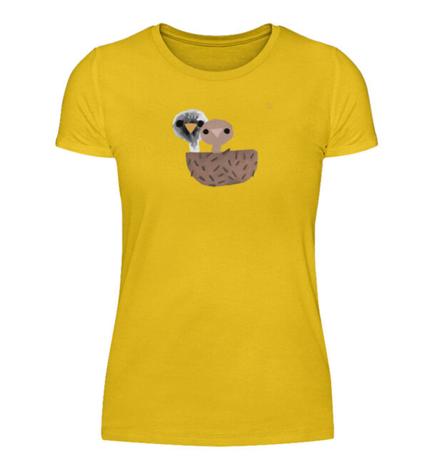 Vögel mit Sonne - Damenshirt-3201