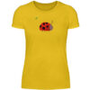 Marienkäfer mit Blatt - Damenshirt-3201