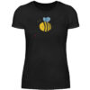 Biene mit Herz - Damenshirt-16