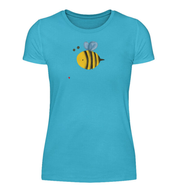 Biene mit Herz - Damenshirt-2462
