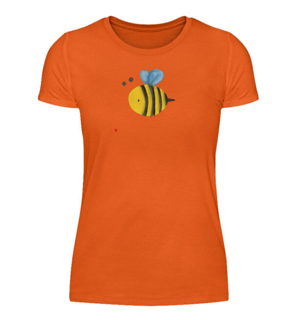 Biene mit Herz - Damenshirt-1692