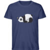 Panda mit Schmetterling - Herren Organic Shirt-6057