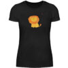 Löwe mit Herz - Damenshirt-16