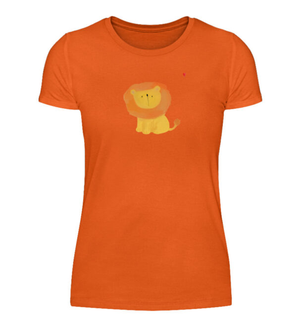Löwe mit Herz - Damenshirt-1692