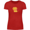 Löwe mit Herz - Damenshirt-4