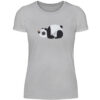 Panda mit Schmetterling - Damenshirt-17