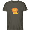 Löwe mit Herz - Herren Organic Shirt-7072