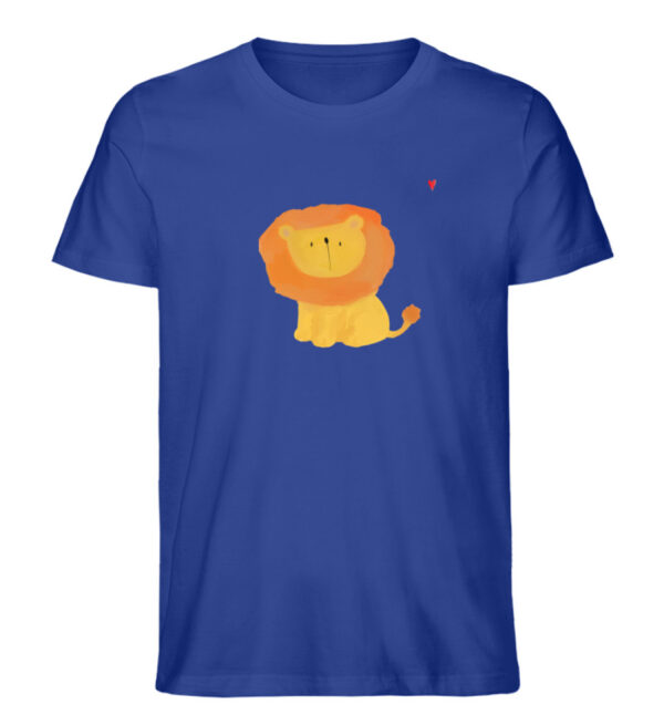 Löwe mit Herz - Herren Organic Shirt-668